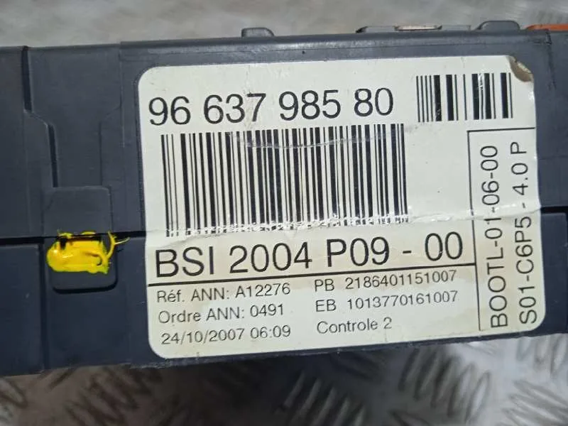 Centralita Bsi para Citroën C4 Berlina