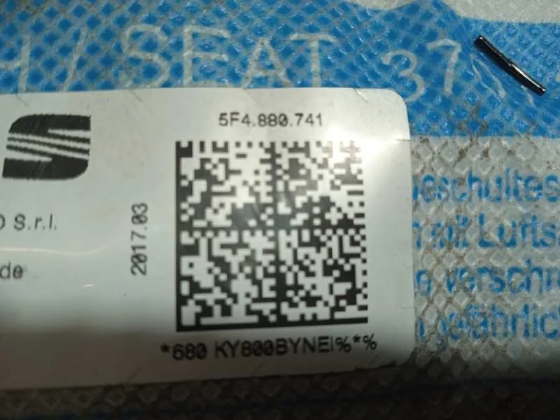 Airbag Cortina Delantero Izquierdo para Seat Leon (5F1)
