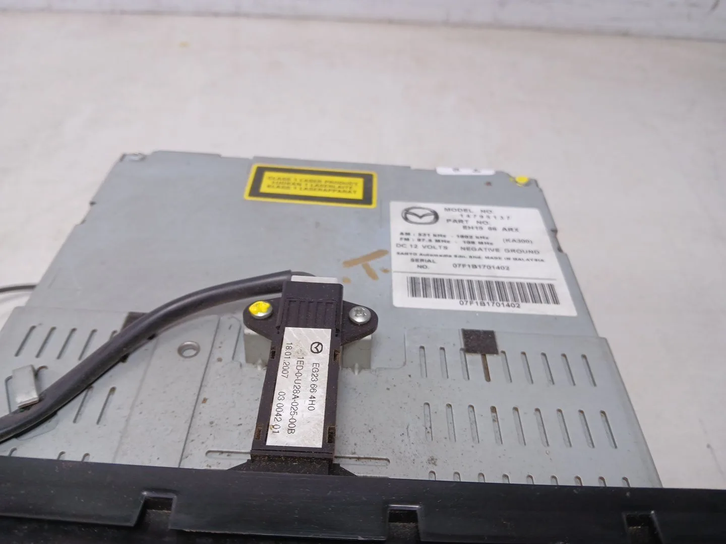 Sistema Audio / Radio Cd para Mazda Cx-7 (Er)