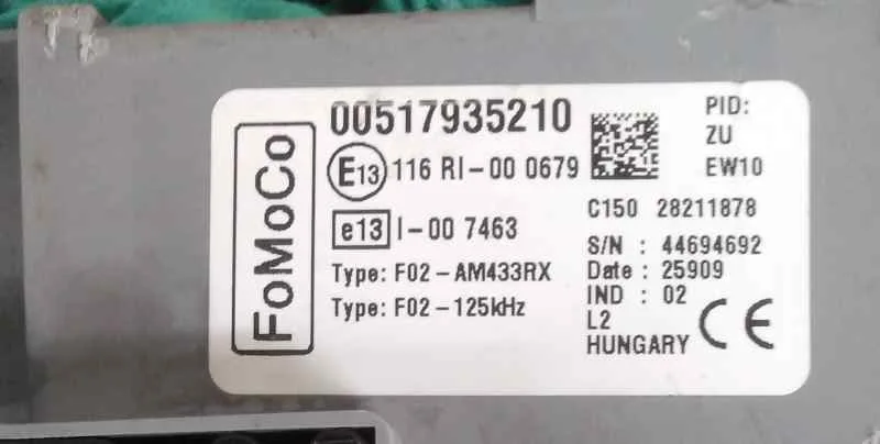 Centralita Bsm para Ford Ka (Ccu)