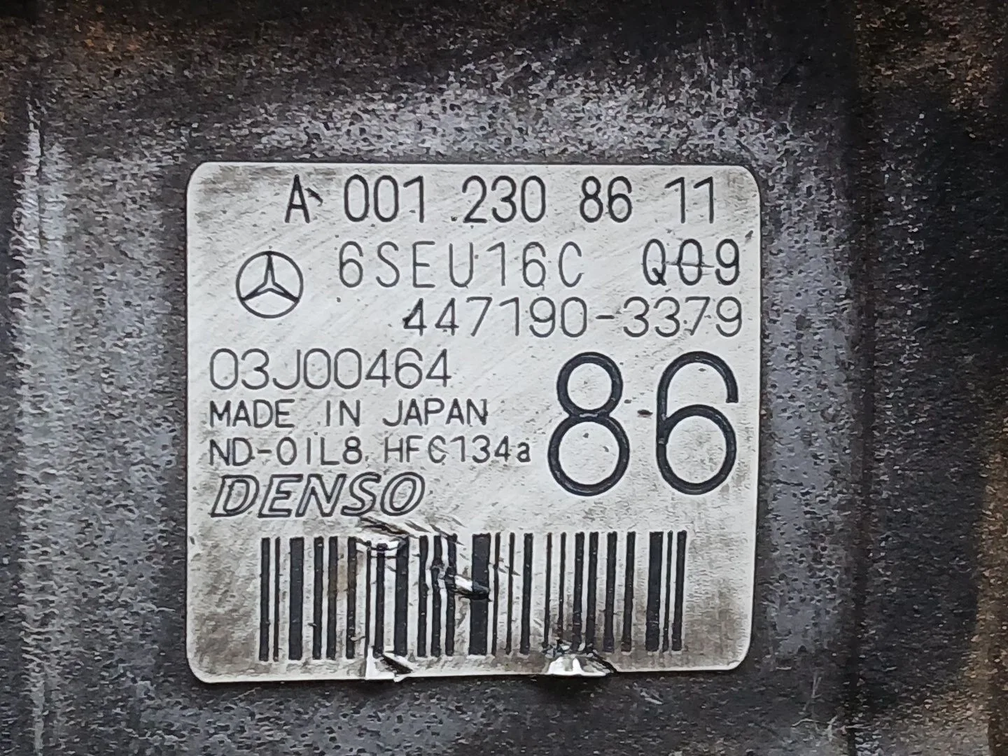Compresor Aire Acondicionado para Mercedes-Benz Clase Cls (W219)