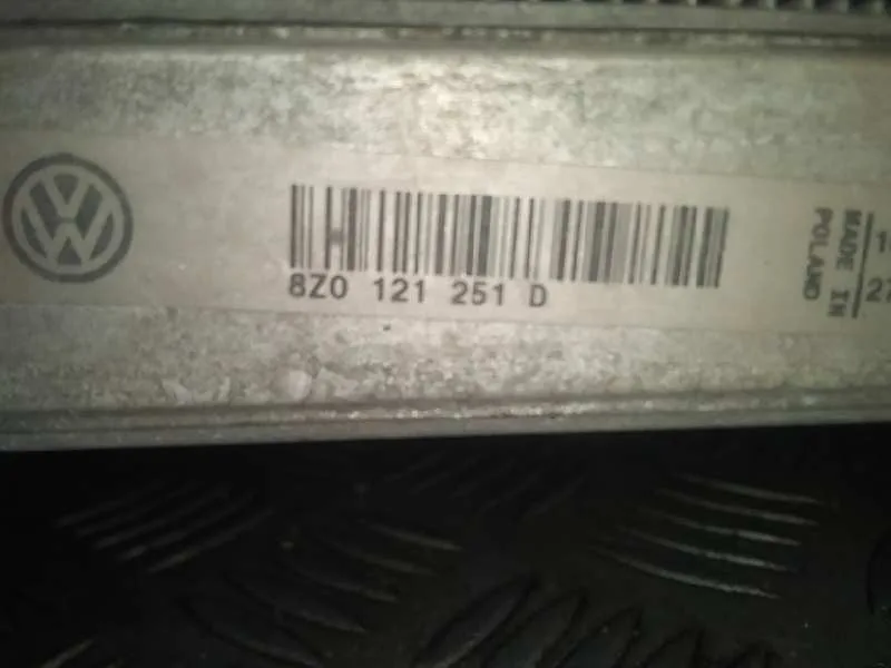 Radiador Agua para Audi A2 (8Z)