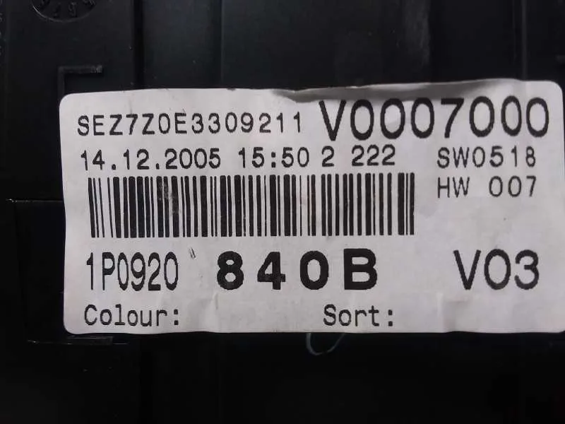Cuadro Instrumentos para Seat Leon (1P1)