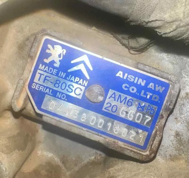 Caja Cambios para Peugeot 607 (S2)