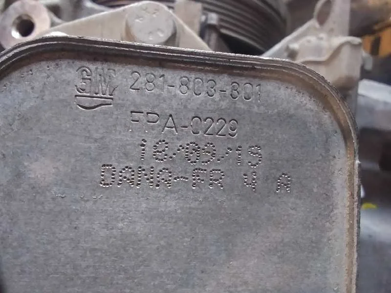 Enfriador Aceite Motor para Opel Astra K Lim. 5Türig