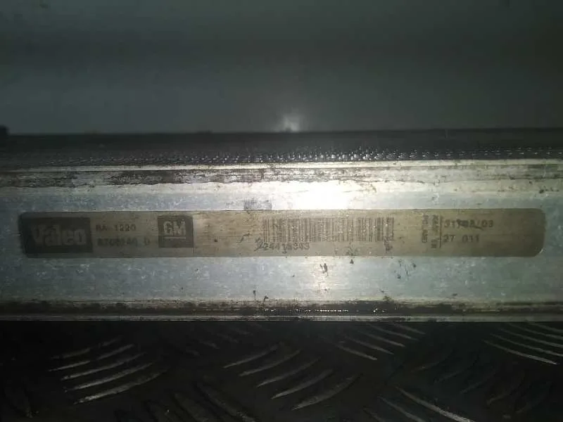Radiador Agua para Opel Vectra C Berlina