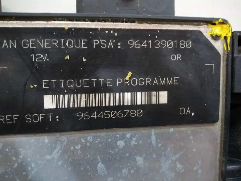 Centralita Motor Uce para Fiat Scudo (222)