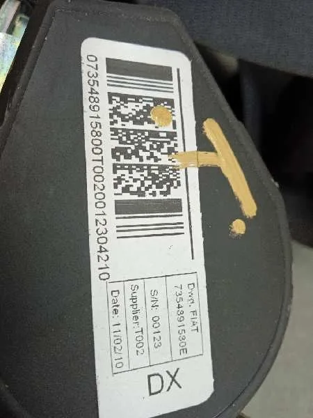 Pretensor Airbag Derecho para Peugeot Bipper
