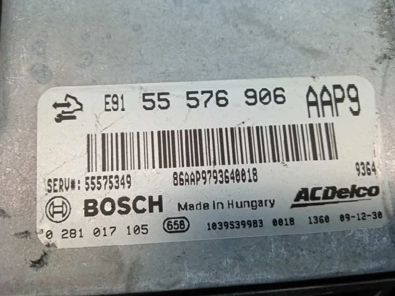 Centralita Motor Uce para Opel Insignia Berlina