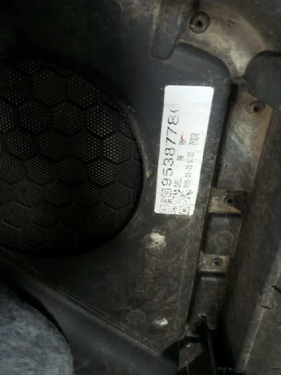 Guarnecido Puerta Trasera Derecha para Opel Mokka