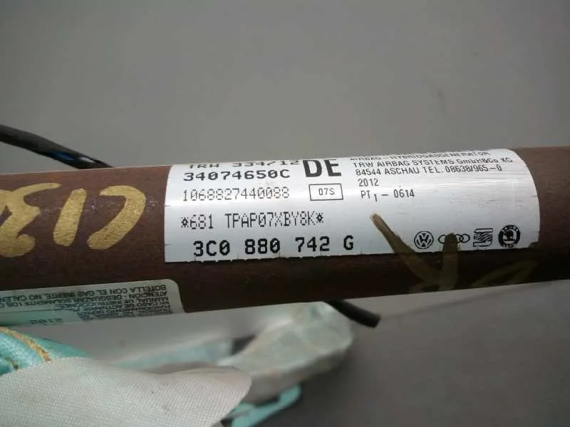 Airbag Cortina Delantero Derecho para Volkswagen Passat Lim. (362)