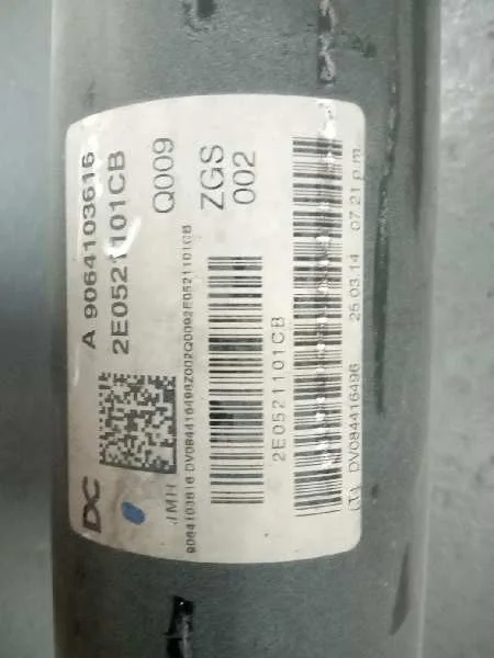 Transmision Central para Volkswagen Crafter Caja Cerrada