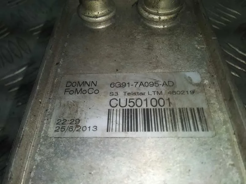 Enfriador Aceite Motor para Land Rover Evoque