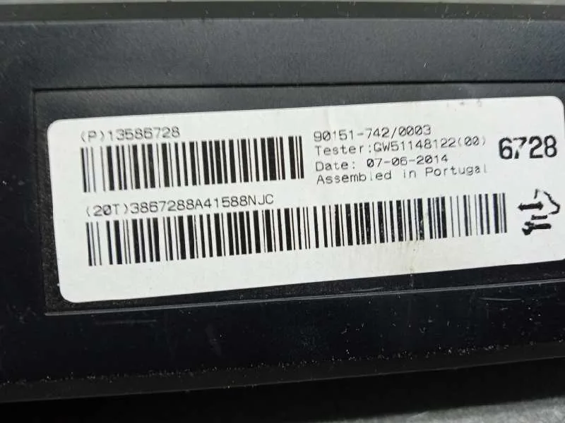 Centralita Aire Acondicionado para Opel Astra J Lim.