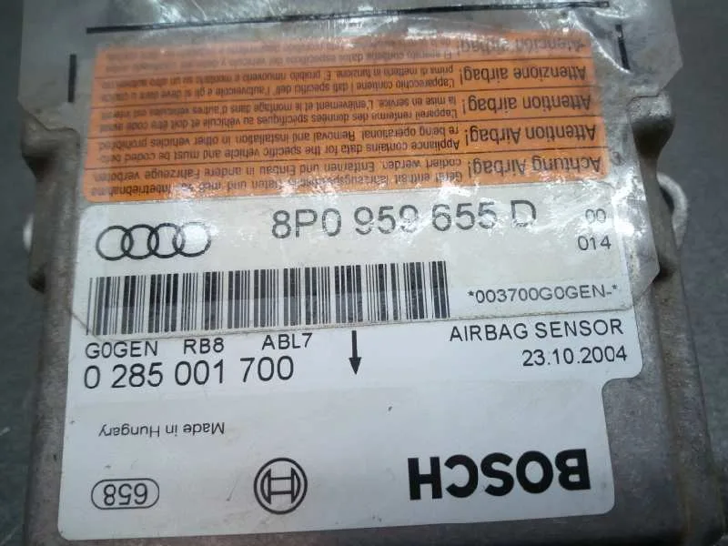 Centralita Airbag para Audi A3 (8P)