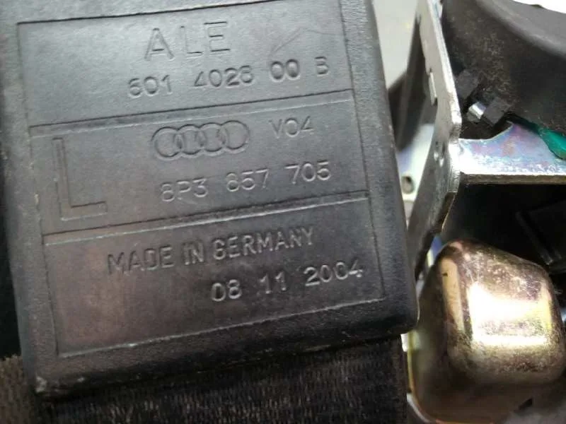 Cinturon Seguridad Delantero Izquierdo para Audi A3 (8P)