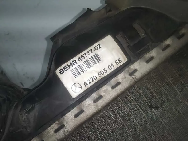 Radiador Agua para Mercedes-Benz Clase S (W220) Berlina