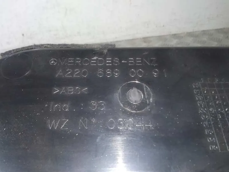 Guantera para Mercedes-Benz Clase S (W220) Berlina