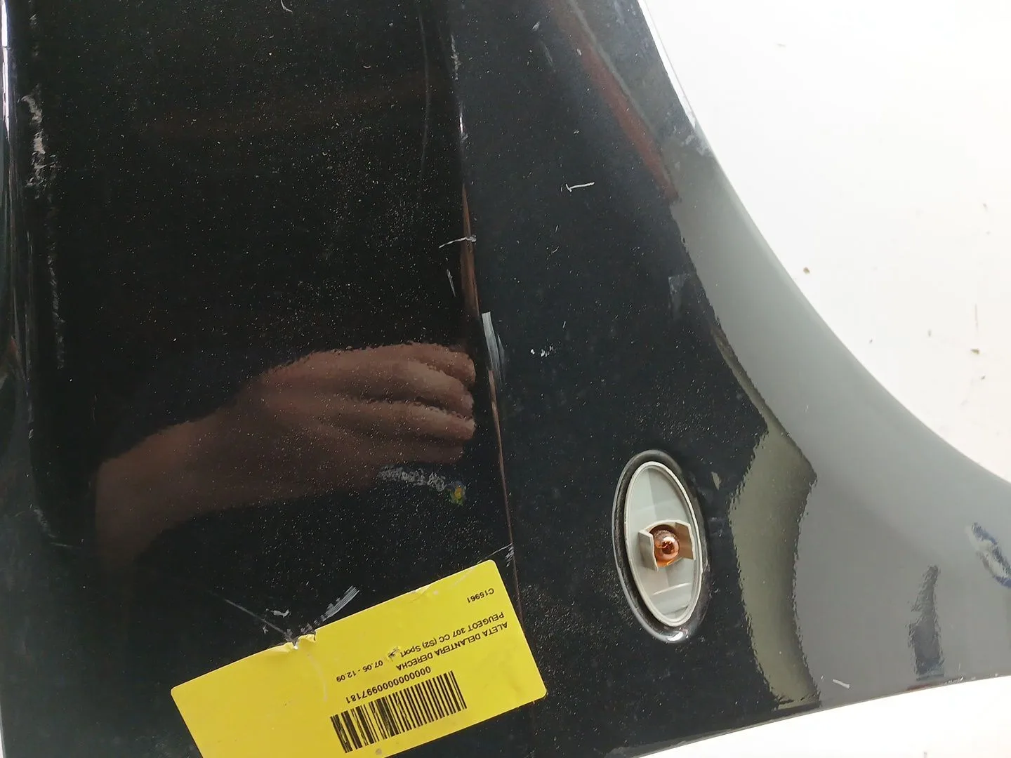 Aleta Delantera Derecha para Peugeot 307 Cc (S2)