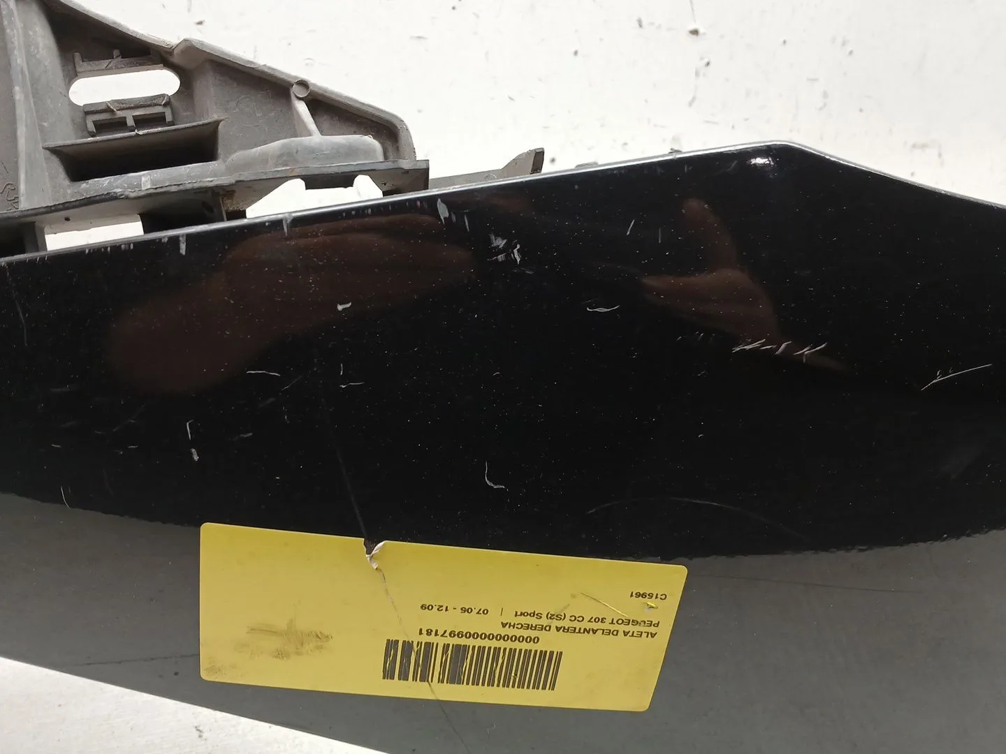 Aleta Delantera Derecha para Peugeot 307 Cc (S2)