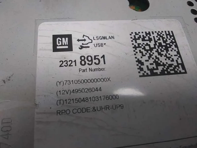 Sistema Audio / Radio Cd para Opel Astra J Lim.