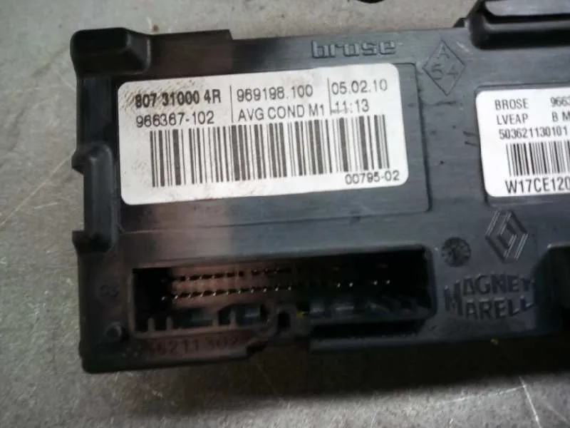 Motor Elevalunas Delantero Izquierdo para Renault Megane Iii Berlina 5 P