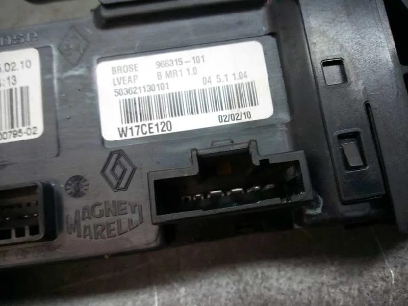 Motor Elevalunas Delantero Izquierdo para Renault Megane Iii Berlina 5 P
