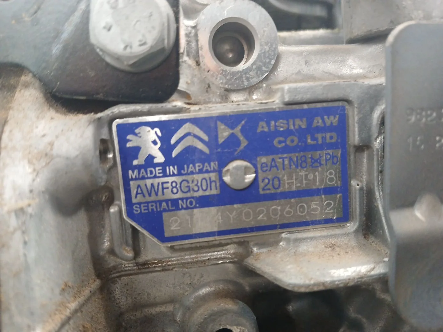 Caja Cambios para Citroën C5 Aircross