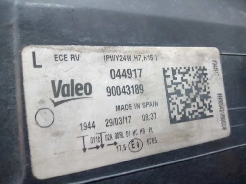 Faro Izquierdo para Volkswagen Golf Vii Variant (Bv5)