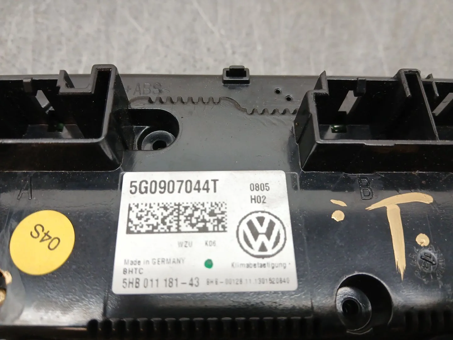 Mando Climatizador para Volkswagen Golf Vii Variant (Bv5)