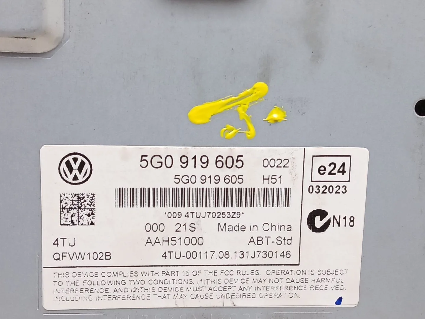 Sistema Audio / Radio Cd para Volkswagen Golf Vii Variant (Bv5)