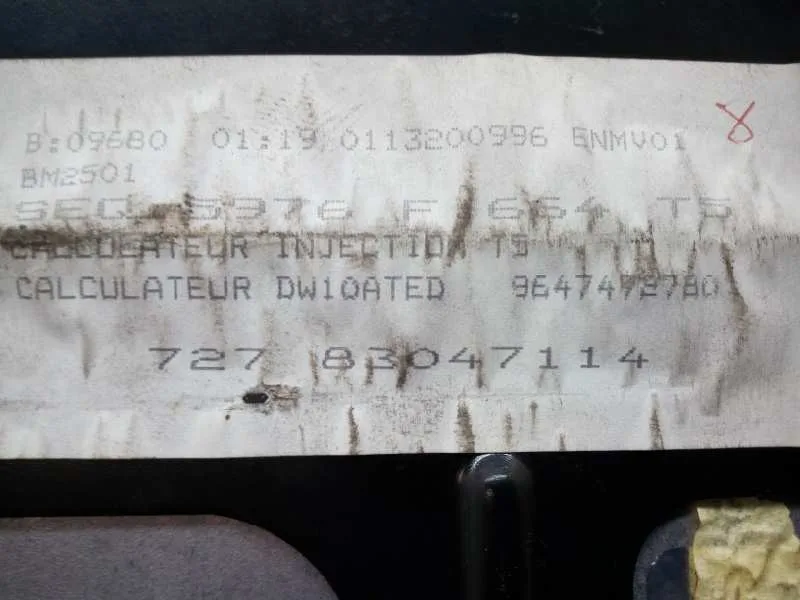 Centralita Motor Uce para Peugeot 307 Break / Sw (S1)