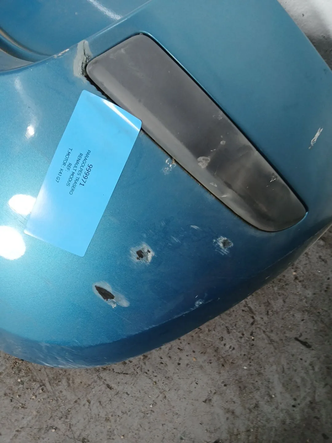 Paragolpes Trasero para Renault Modus