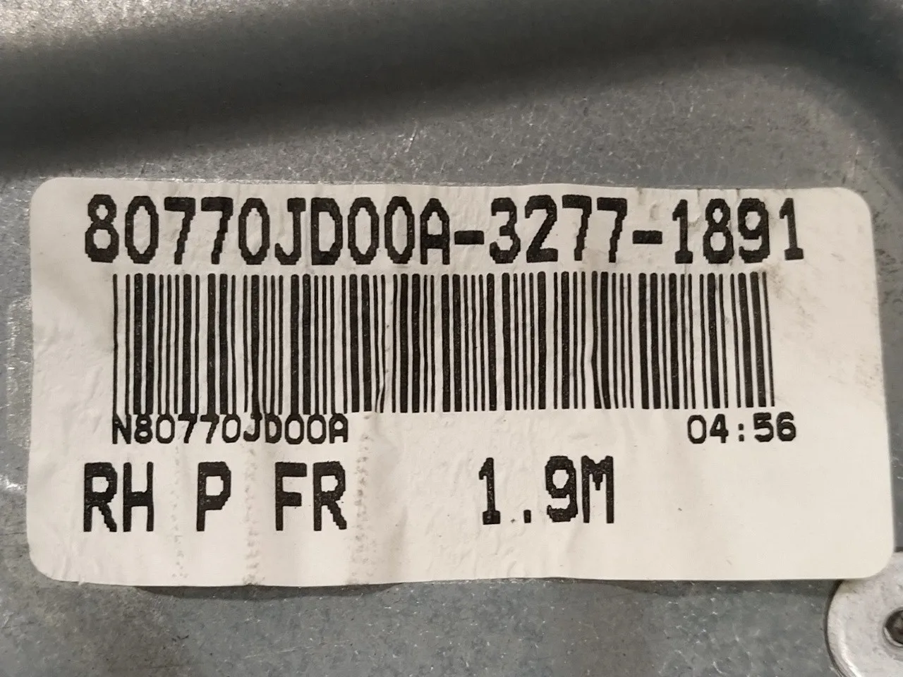 Elevalunas Delantero Derecho para Nissan Qashqai (J10)