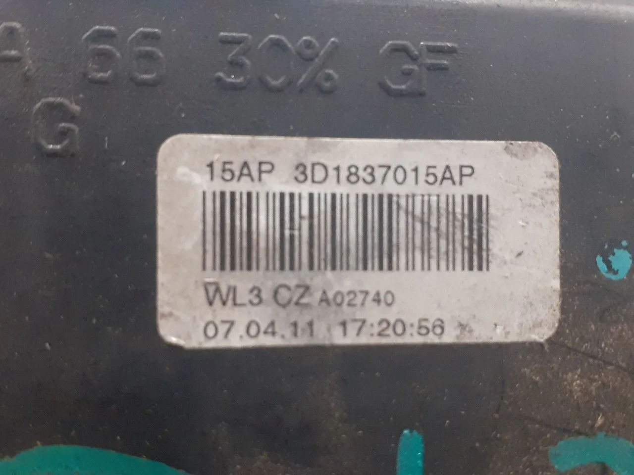 Cerradura Puerta Delantera Izquierda para Skoda Octavia Berlina (1Z3)