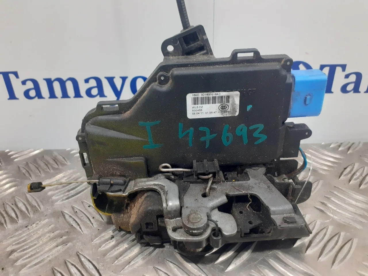 Cerradura Puerta Delantera Izquierda para Skoda Octavia Berlina (1Z3)