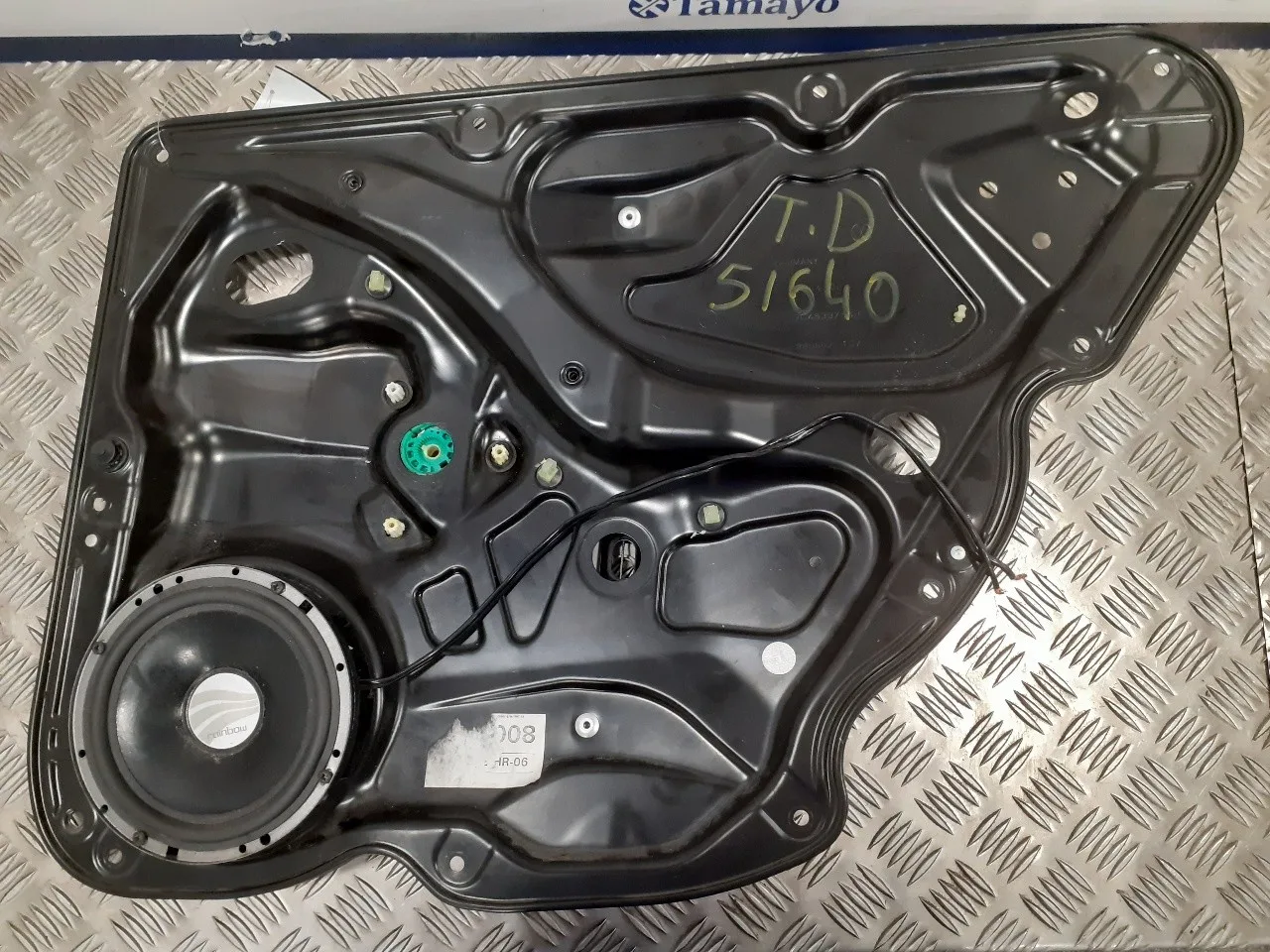 Elevalunas Trasero Derecho para Volkswagen Passat Variant (3C5)