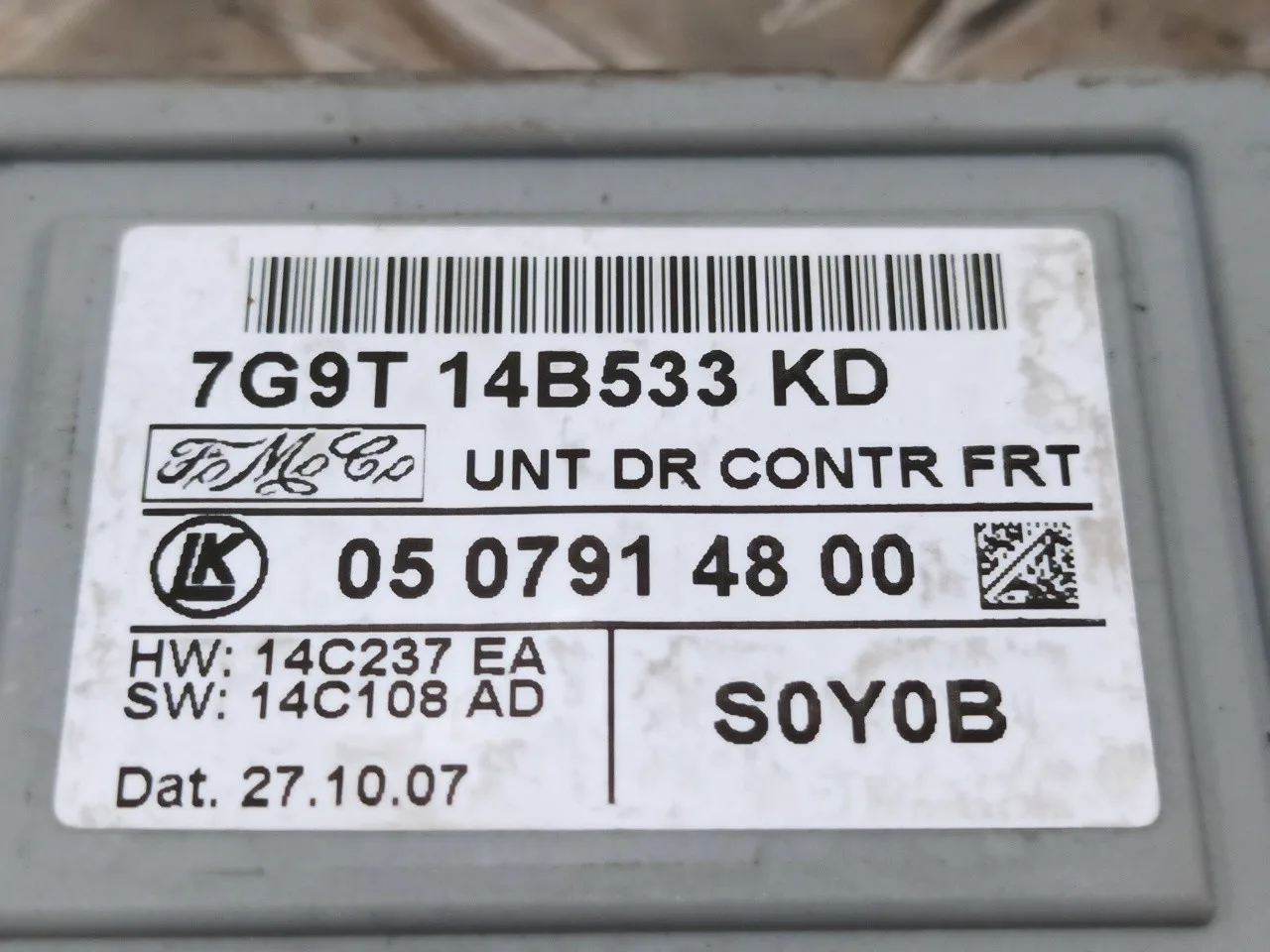 Modulo Electronico para Ford Mondeo Sportbreak (Ca2)