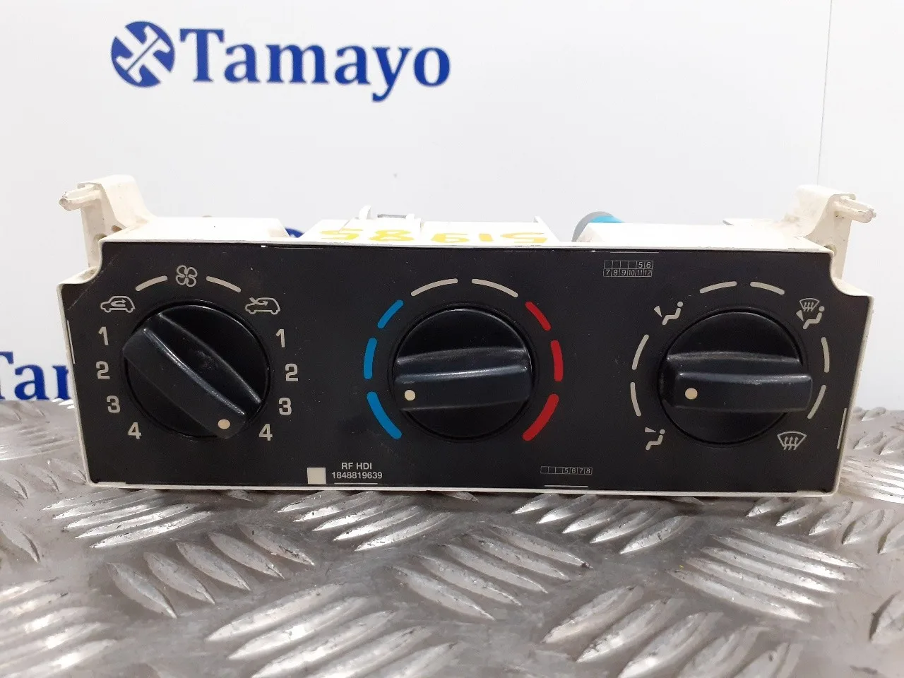 Mando Calefaccion / Aire Acondicionado para Peugeot Partner (S2)