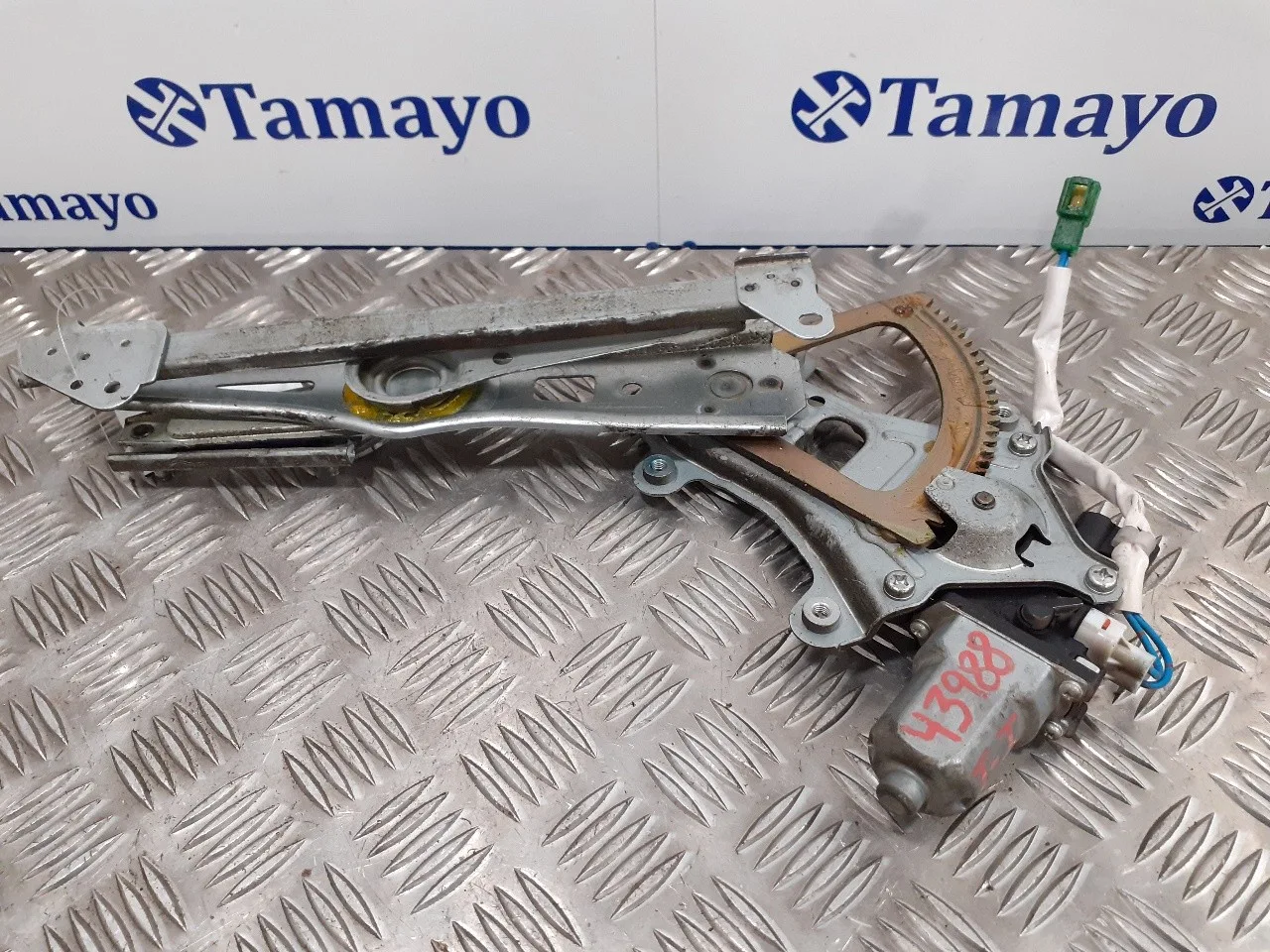 Elevalunas Trasero Izquierdo para Subaru Legacy Berl. B13 (Bl)