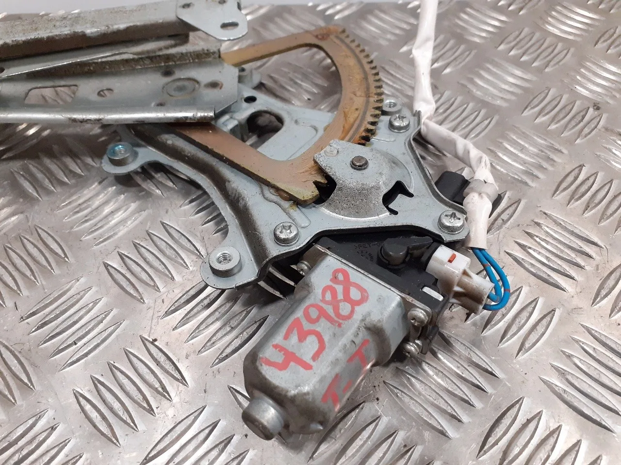 Elevalunas Trasero Izquierdo para Subaru Legacy Berl. B13 (Bl)