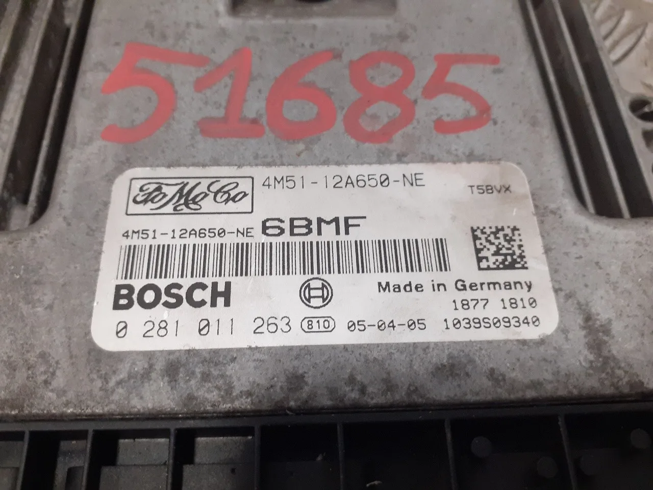 Centralita Motor Uce para Ford Focus C-Max (Cap)