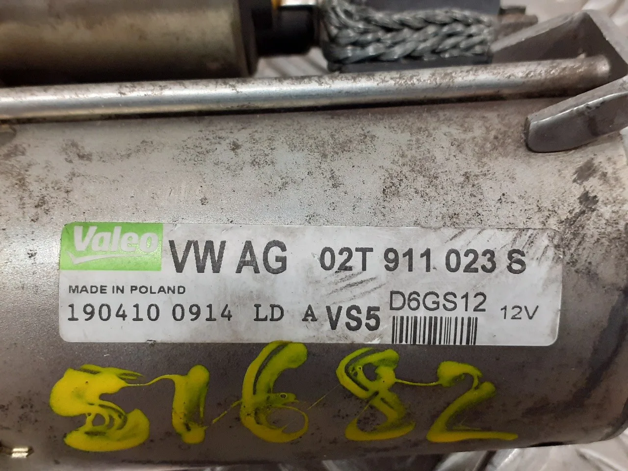 Motor Arranque para Volkswagen Polo (6R1)