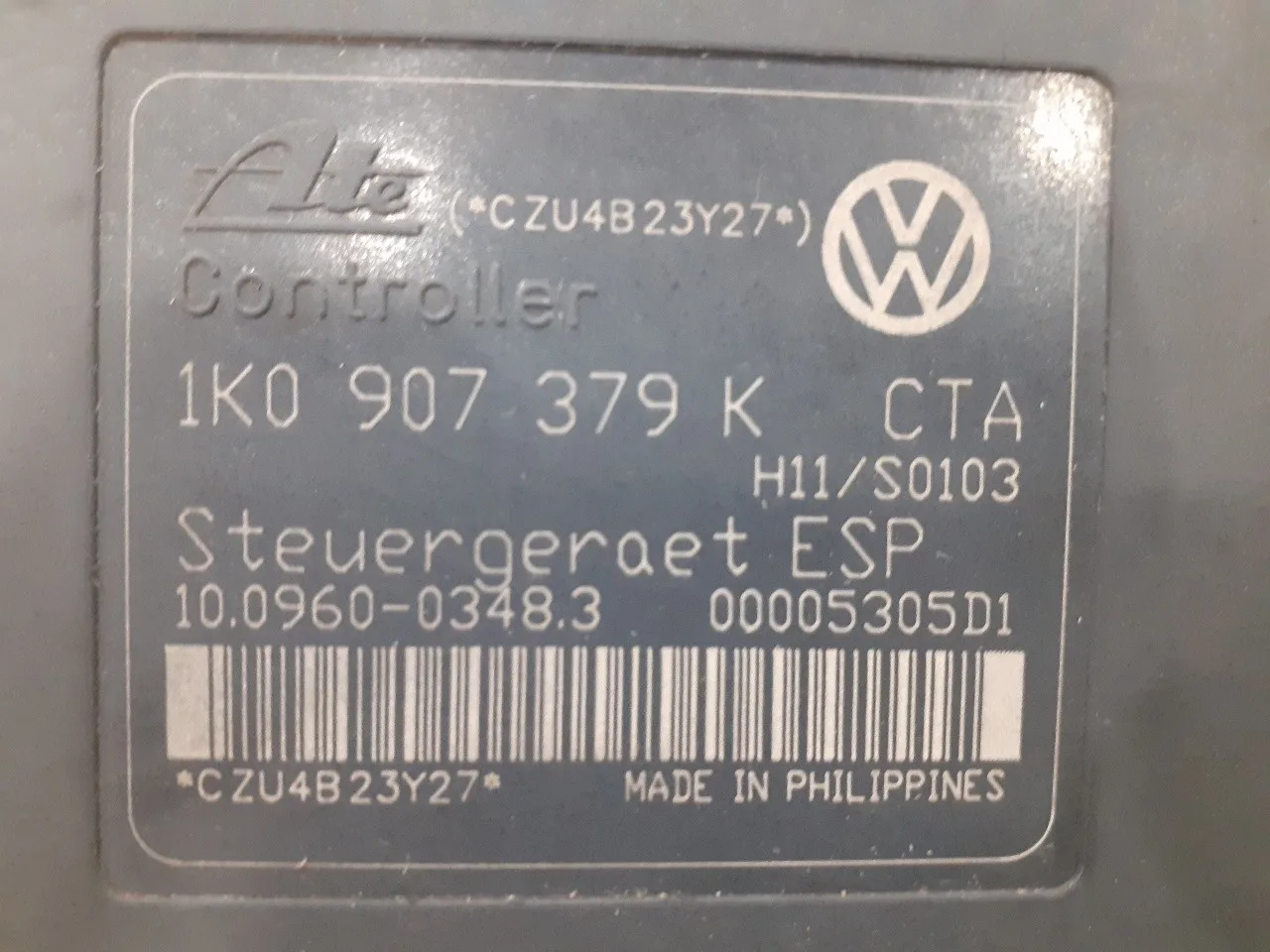 Abs para Volkswagen Golf V Berlina (1K1)