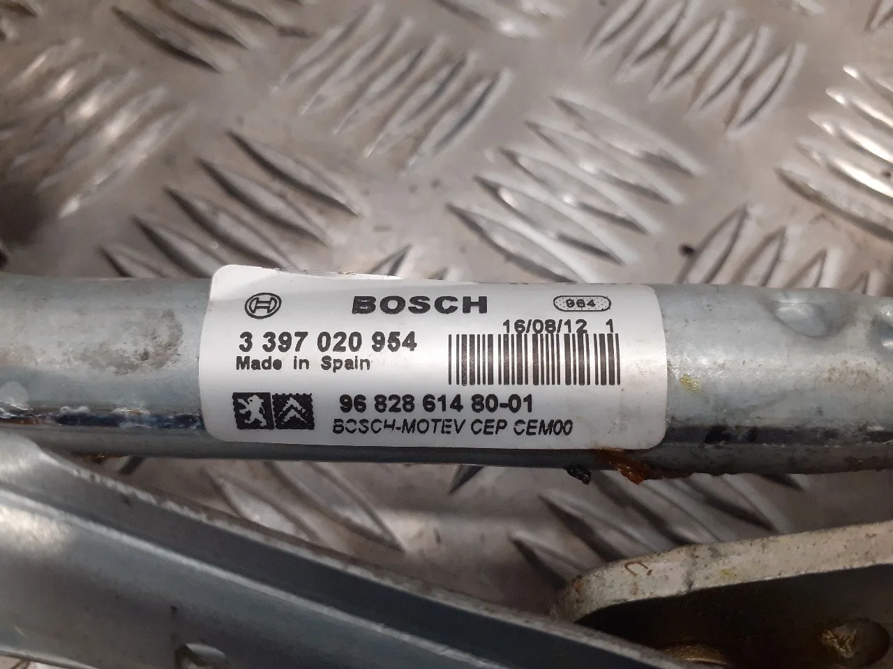 Motor Limpia Delantero para Peugeot Partner Kombi