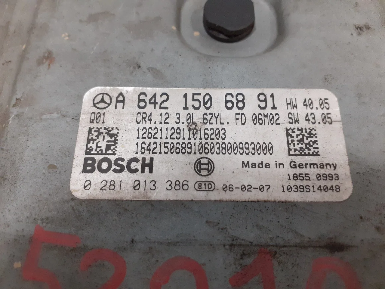 Centralita Motor Uce para Mercedes-Benz Clase R (W251)