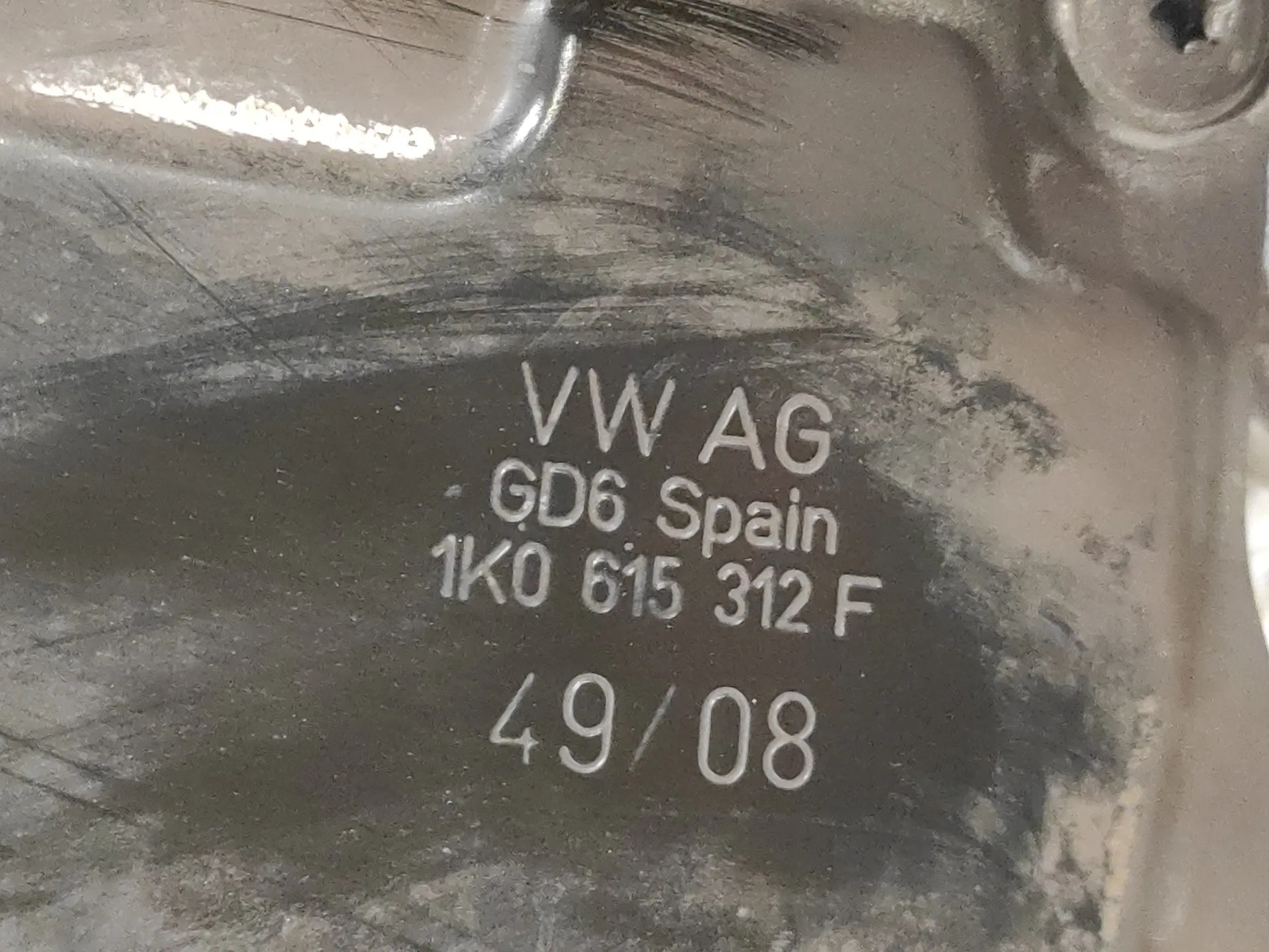 Mangueta Delantera Derecha para Volkswagen Tiguan (5N2)