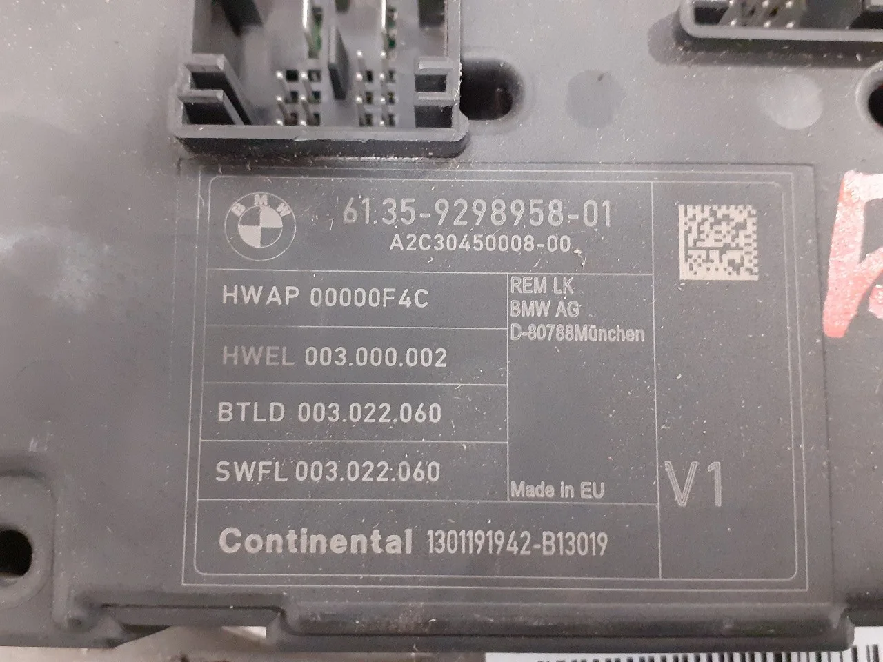 Caja Reles / Fusibles para Bmw Serie 3 Touring (F31)