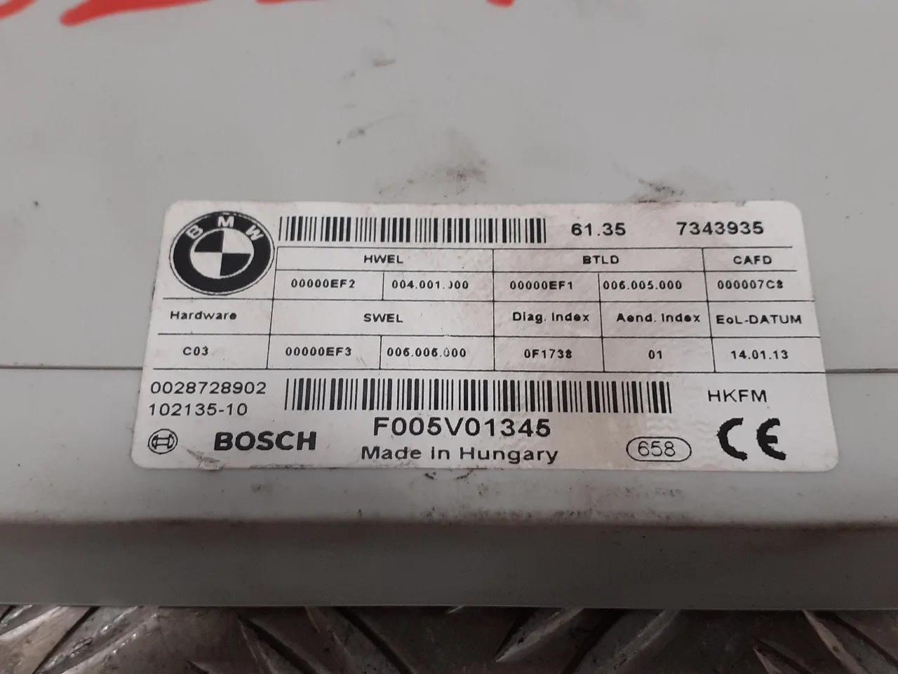 Modulo Electronico para Bmw Serie 3 Touring (F31)