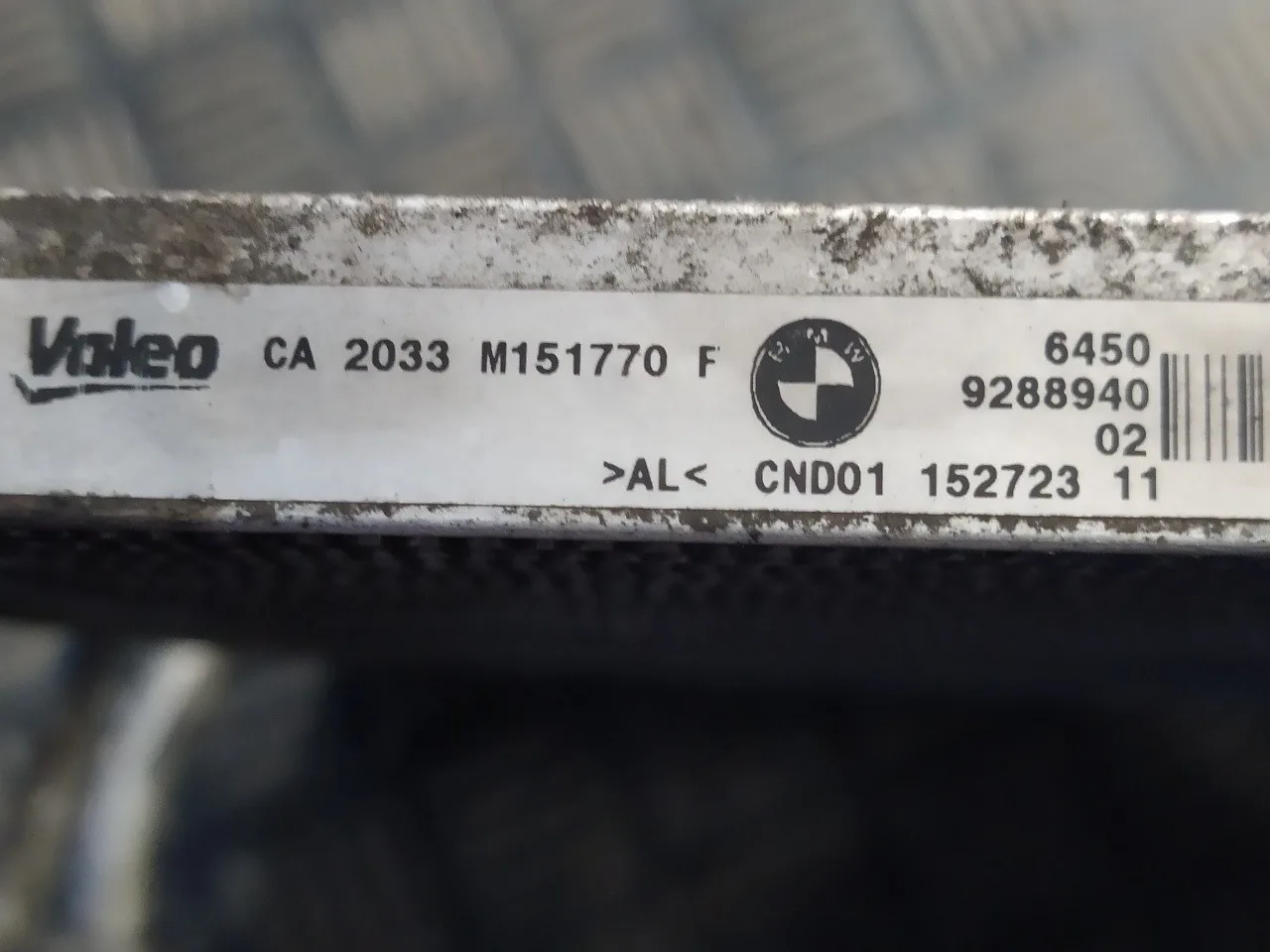 Condensador / Radiador Aire Acondicionado para Bmw Serie 3 Touring (F31)
